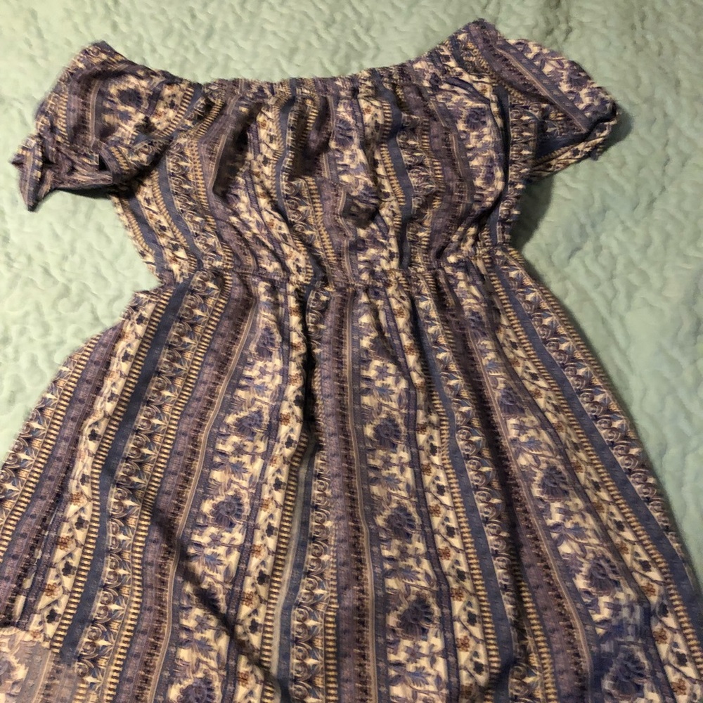 Off the shoulder sundress